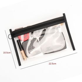 Transparent Travel Makeup Bag For Business Trips Portable Carry-on (size: medium)