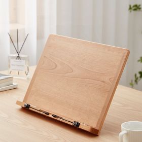 Home Fashion Wooden Reading Stand (Option: Walnut upgrade-large)