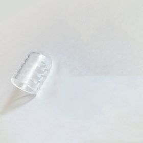 Small Toe Protector Breathable Silicone Toe Protection (Option: Transparent-1PCS)