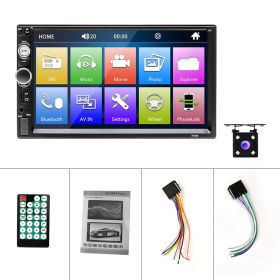 Bluetooth Hands-free Talk Astern Video (Option: Black-Four cameras are standard)