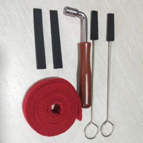 Tuning Tool Set For Repairing Pianos (Option: Black-6piece set)