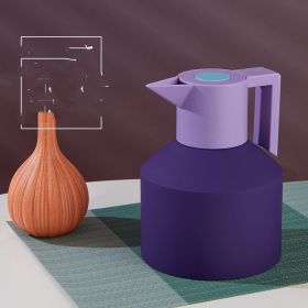 Nordic Thermos Household Water Bottles With Large Capacity (Option: Purple-1.2L)