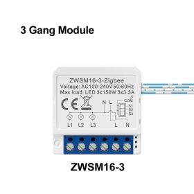 Remote Control Graffiti Intelligent Circuit Breaker (Option: ZigBee Zero Fire 3Circuit)