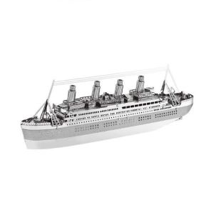 3D Metal Puzzle Model Toy (Option: Titanic)