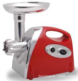Household Electric Meat Grinder Enema (Option: Red-EU)