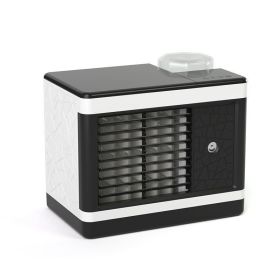 Rechargeable Mini Air Conditioner Portable Home Use (Option: White-USB plugin model-USB)