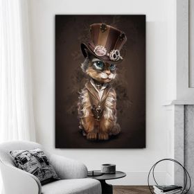 Airbrushed Hanging Poster Rimless Living Room Decoration (Option: Picture color-50x70cm-Unframed)