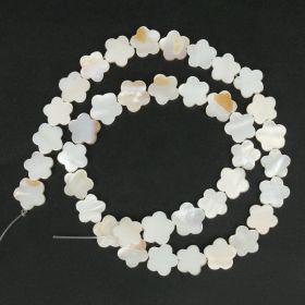 Irregular Shell Pearl Necklace Semi-finished Beading (Option: F-10mm)