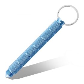 Pen-shaped Key Stick Non-retractable Break The Window To Escape (Color: Blue)