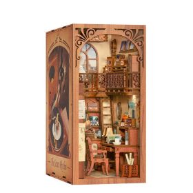 Miniature House Dollhouse Booknook Touch Light Model Building Toy For Decoration Gifts Magic Pharmacist (Option: Secret Rhythm)