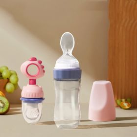 Squeeze Baby Rice Paste Spoon Feeder (Option: 5 Style)