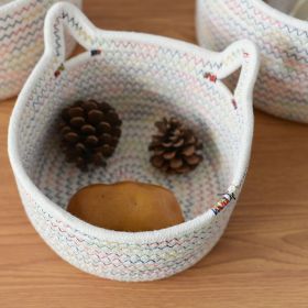 Household Fashion Personality Storage Basket (Option: Calico-Medium)