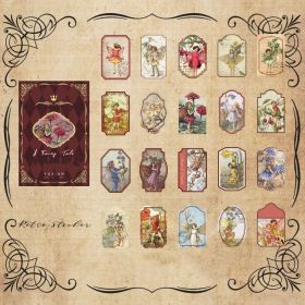 Time Journey Series Retro Art Box Sticker (Option: Fairy Tale Elves)