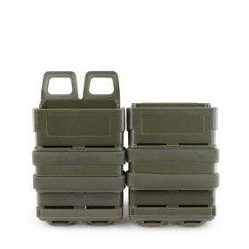 Outdoor Fashion Simple Tactical Magazines Box (Color: Green)