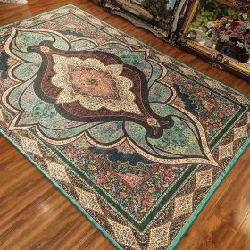 Living Room Coffee Table Vintage Persian Turkish Rug (Option: Rio Green-180x280CM)
