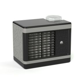 Rechargeable Mini Air Conditioner Portable Home Use (Option: Grey-USB plugin model-USB)