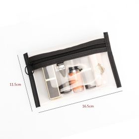 Transparent Travel Makeup Bag For Business Trips Portable Carry-on (size: small)
