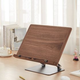 Home Fashion Wooden Reading Stand (Option: Cherry lift-large)