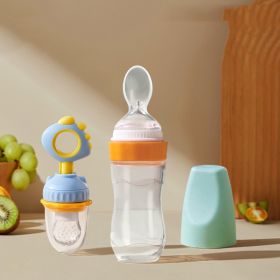 Squeeze Baby Rice Paste Spoon Feeder (Option: 6 Style)