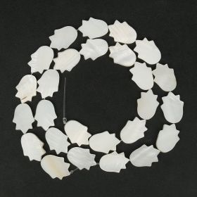 Irregular Shell Pearl Necklace Semi-finished Beading (Option: L-15x11mm)