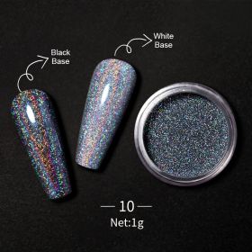 Laser Powder Magic Nail Polish (Option: 10 Style)