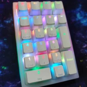 Tri-mode Digital Machine Keyboard Arm Wireless Bluetooth (Option: Pudding-Tea Shaft-USB)