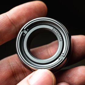 Fidget Spinner Ratchet Magnetic Toy (Option: Aluminum alloy model)