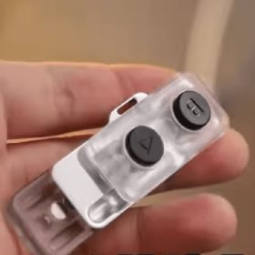 Retro Handle Button Decompression Toy (Option: Connection piece assembly)