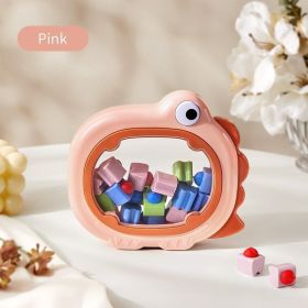 Children's Milk Teeth Storage And Preservation Box (Option: Pink-Plastic)