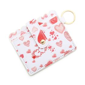 Women's Fashion Simple Leather Wallet Coin Purse (Option: A3 Love)