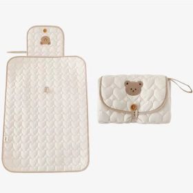 Portable Breathable Diaper Storage Bag (Option: Bear-50X70cm)