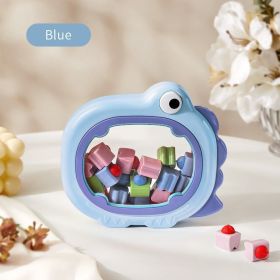 Children's Milk Teeth Storage And Preservation Box (Option: Blue-Plastic)
