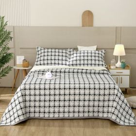 New Cotton Bed Cover Three-piece Set (Option: Helsinger-Three piece set 230x250cm)