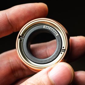 Fidget Spinner Ratchet Magnetic Toy (Option: Copper Pro model)