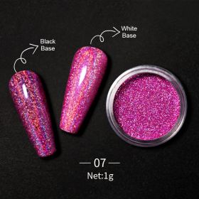 Laser Powder Magic Nail Polish (Option: 7 Style)