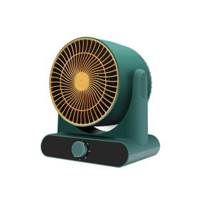 Portable Small Desktop Office Heater (Option: Army Green-Triangle)