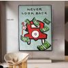 Hand Painted Canvas Richie Rich Monopoly;  Oil Painting;  Hand Painted;  Graffiti;  pop art;  wall art;  street art;  home decor;  Gift Living Room ha
