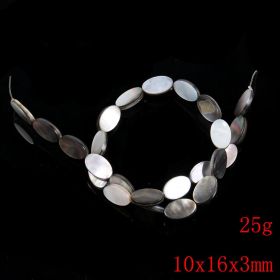Natural Stone Making Diy Necklace Accessories (Option: Ellipse)