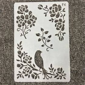 Fashion Minimalist Cartoon Hollow Painting Ruler Template (Option: No4)