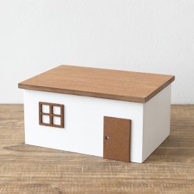 Coffee Table Book Desktop Cabinet Shelving Box (size: small)