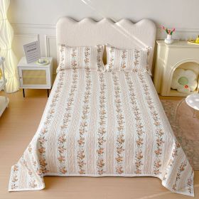 New Cotton Bed Cover Three-piece Set (Option: French romance-Single Bed Cover 150x200cm)
