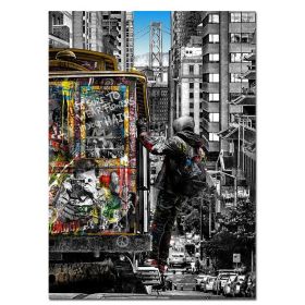 Graffiti Art Poster Street Pop Art Decoration (Option: A-No Frame-70x100CM)