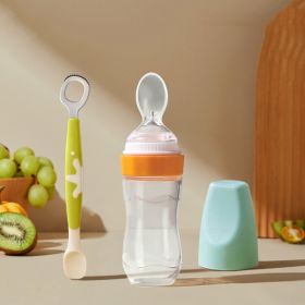 Squeeze Baby Rice Paste Spoon Feeder (Option: 8 Style)
