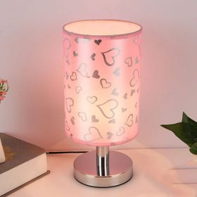 Bed Simple Creative Decoration Small Night Light (Option: Heart to heart-Dimmer switch-220V US)